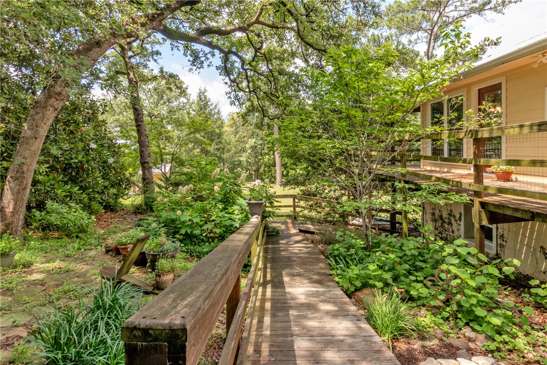 9997 Calhoun Road Bryan, TX 77808 - Photo 27 of 50 a view of a garden with pathway