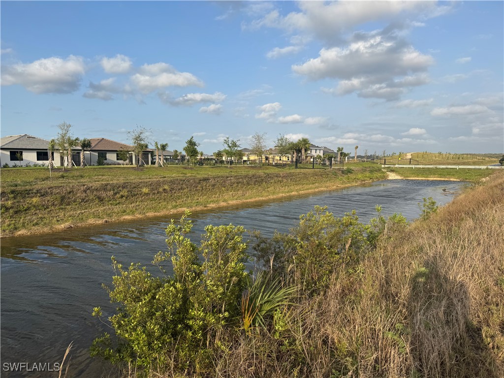 a view of an ocean and beach