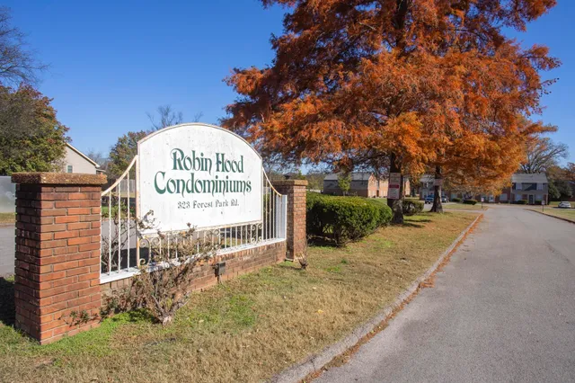 a sign on the side of a building