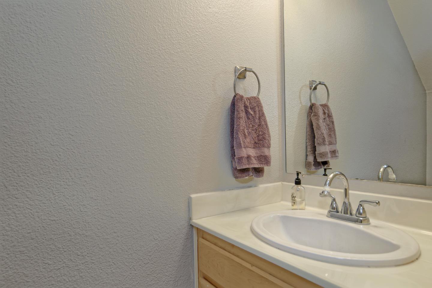 1021 Chagall Way San Jose, CA 95138 - Photo 7 of 25 a bathroom with a sink and a mirror