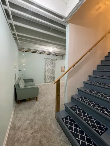 a view of entryway and hall