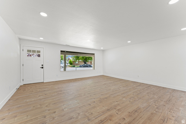 1898 West 600 South Provo, UT 84601 - Photo 16 of 32 Spacious interior with wood-finish flooring, recessed lighting, and white baseboards