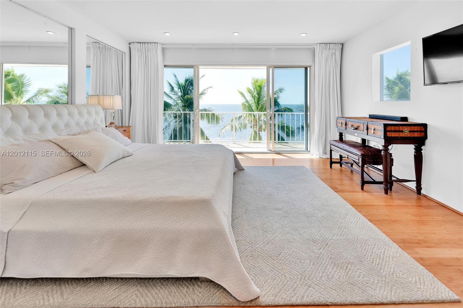 60 Ocean Front Drive Key Largo, FL 33037 - Photo 74 of 85 a living room with furniture and a large window