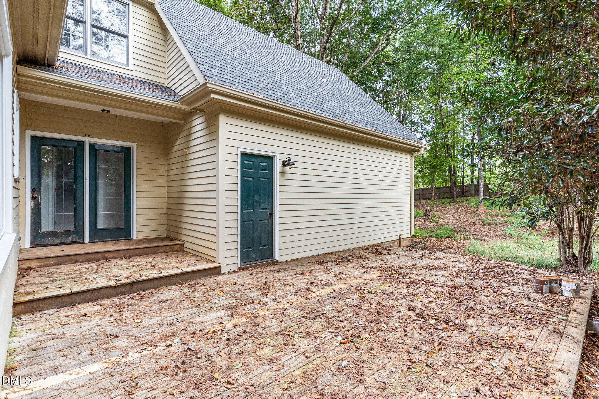 2425 Welsh Tavern Way Wake Forest, NC 27587 - Photo 26 of 34 a view of house with backyard and trees