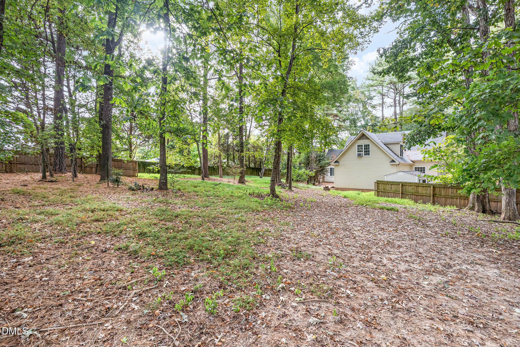2425 Welsh Tavern Way Wake Forest, NC 27587 - Photo 30 of 34 a backyard of a house with lots of green space