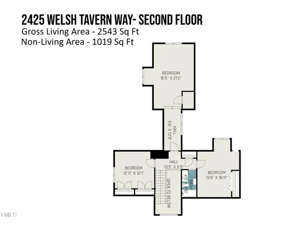 $520,000 | 2425 Welsh Tavern Way, Wake Forest, NC 27587