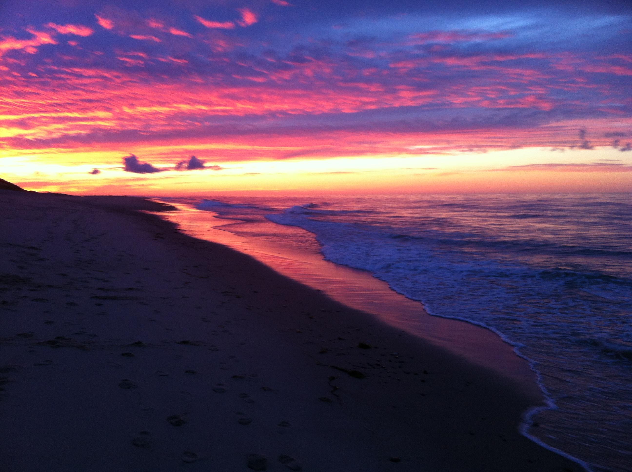 17 Coast Guard Road Truro, MA 02666 - Photo 16 of 19 a sunset view with ocean view