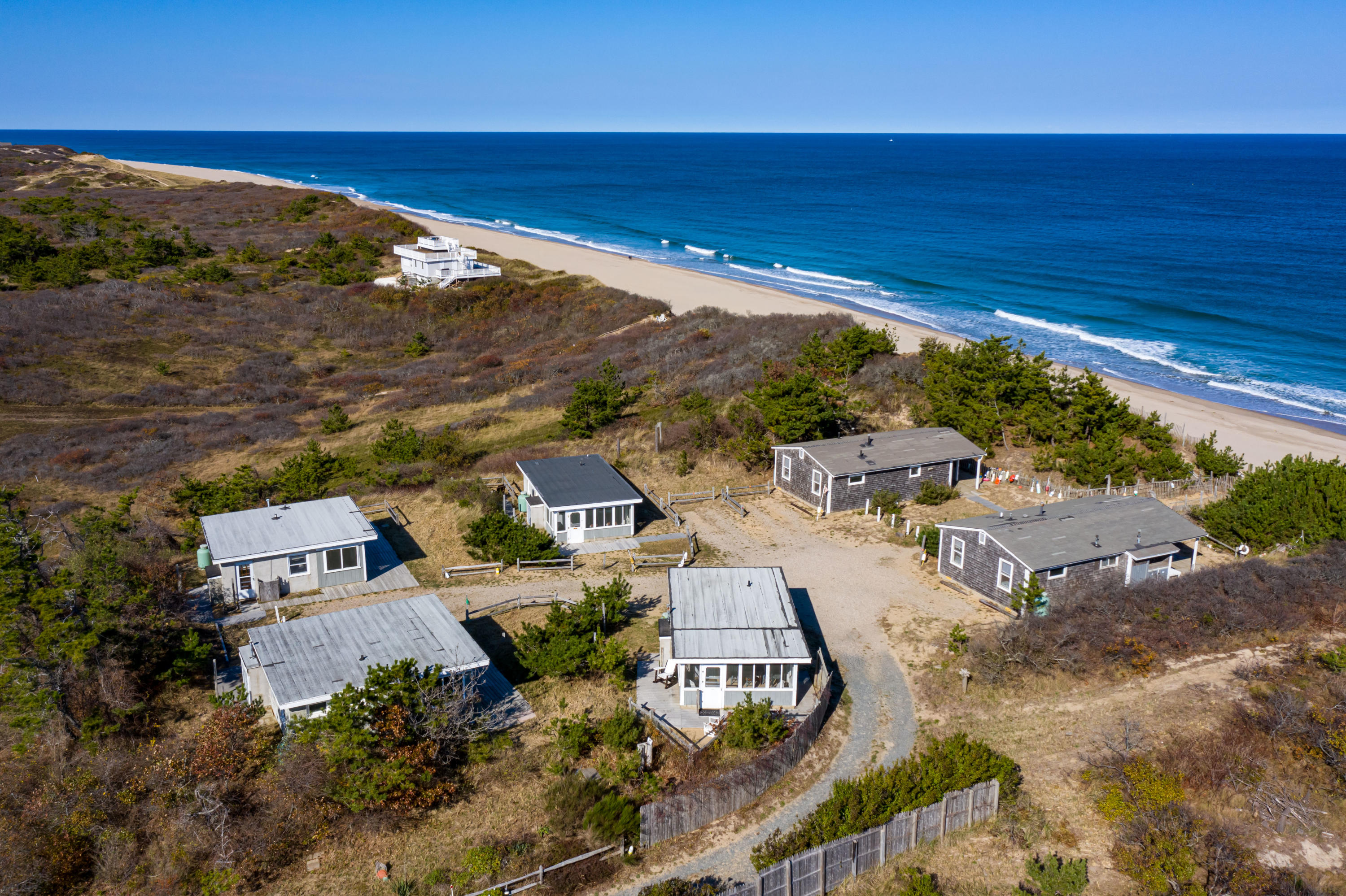17 Coast Guard Road Truro, MA 02666 - Photo 7 of 19 an aerial view of residential houses with outdoor space