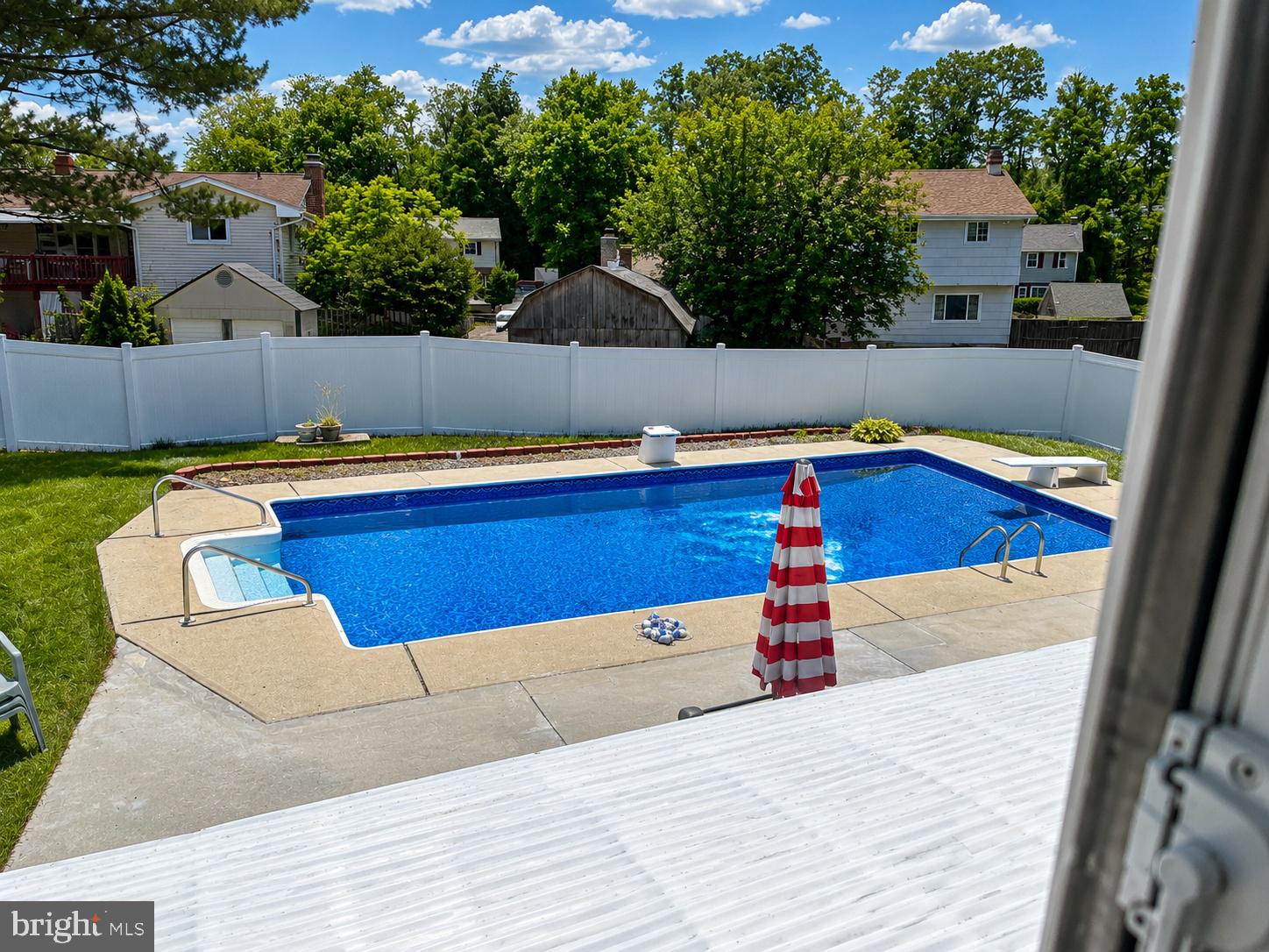 9704 Eustice Road Randallstown, MD 21133 - Photo 39 of 43 Sunny oasis with a refreshing pool.