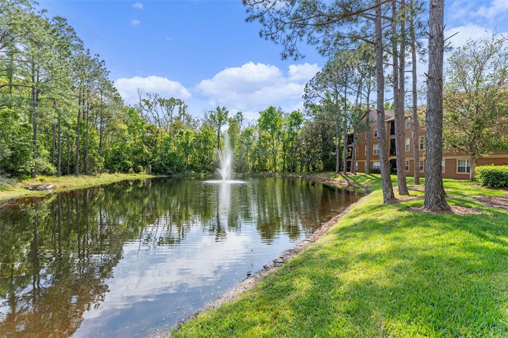 408 Summit Ridge Place, Unit 210 Longwood, FL 32779 - Photo 27 of 32 a body of water with a tree in the background