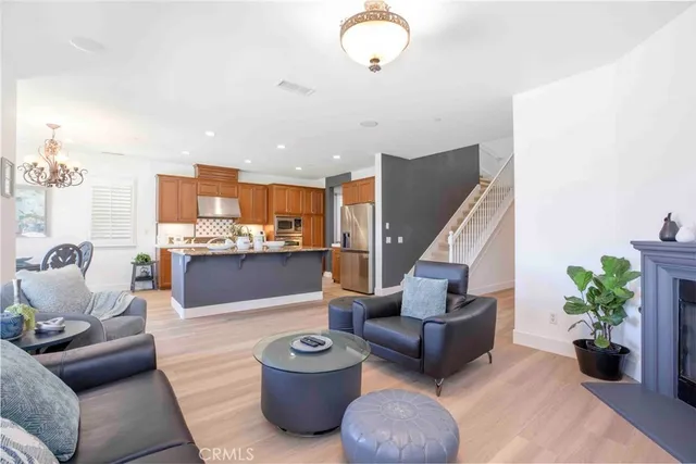 a view of a bedroom from a hallway