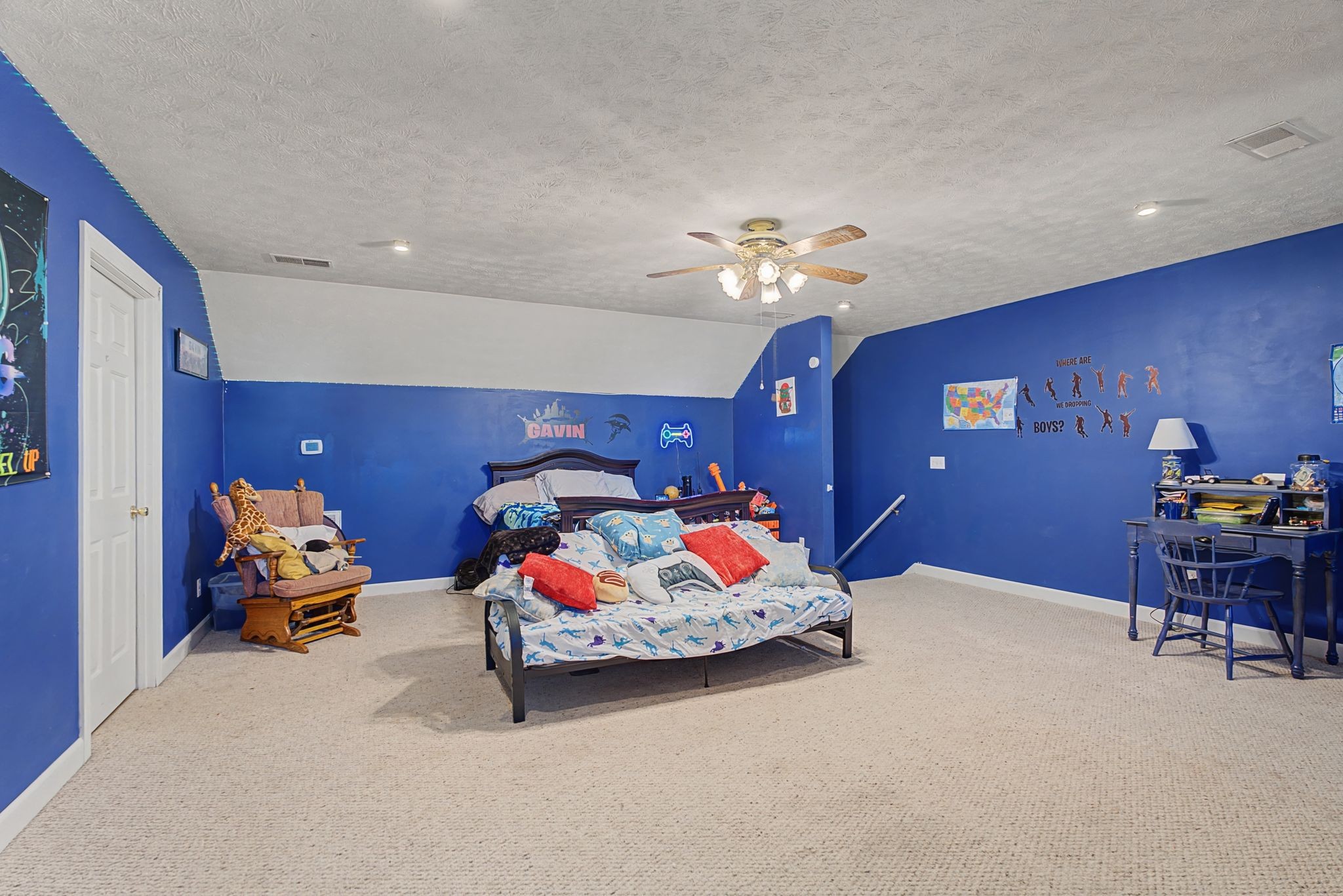 48 Fox Run Lane Carthage, TN 37030 - Photo 31 of 38 a bedroom with furniture and chandelier