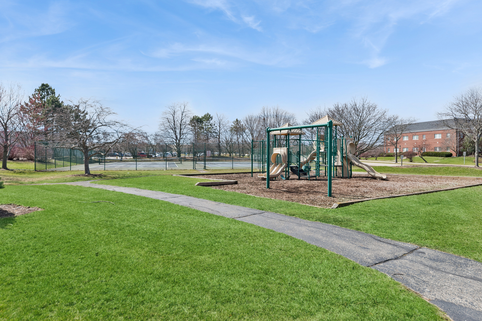 36106 North Springbrook Lane Gurnee, IL 60031 - Photo 27 of 27 a view of a park with a slide