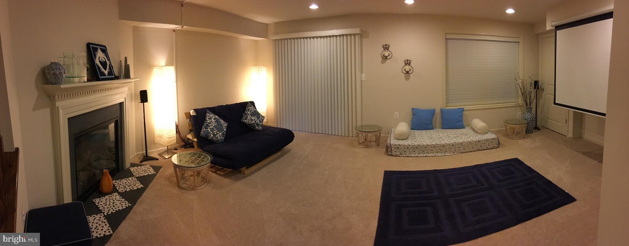 23337 Tradewind Drive Ashburn, VA 20148 - Photo 24 of 28 a living room with furniture and a fireplace