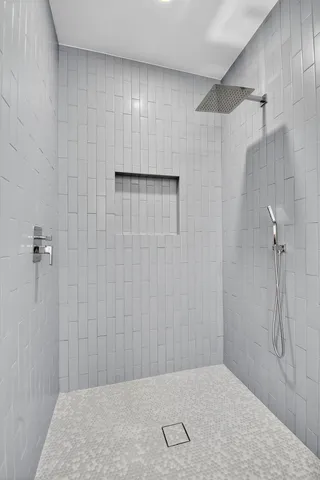 a workspace with furniture and a window