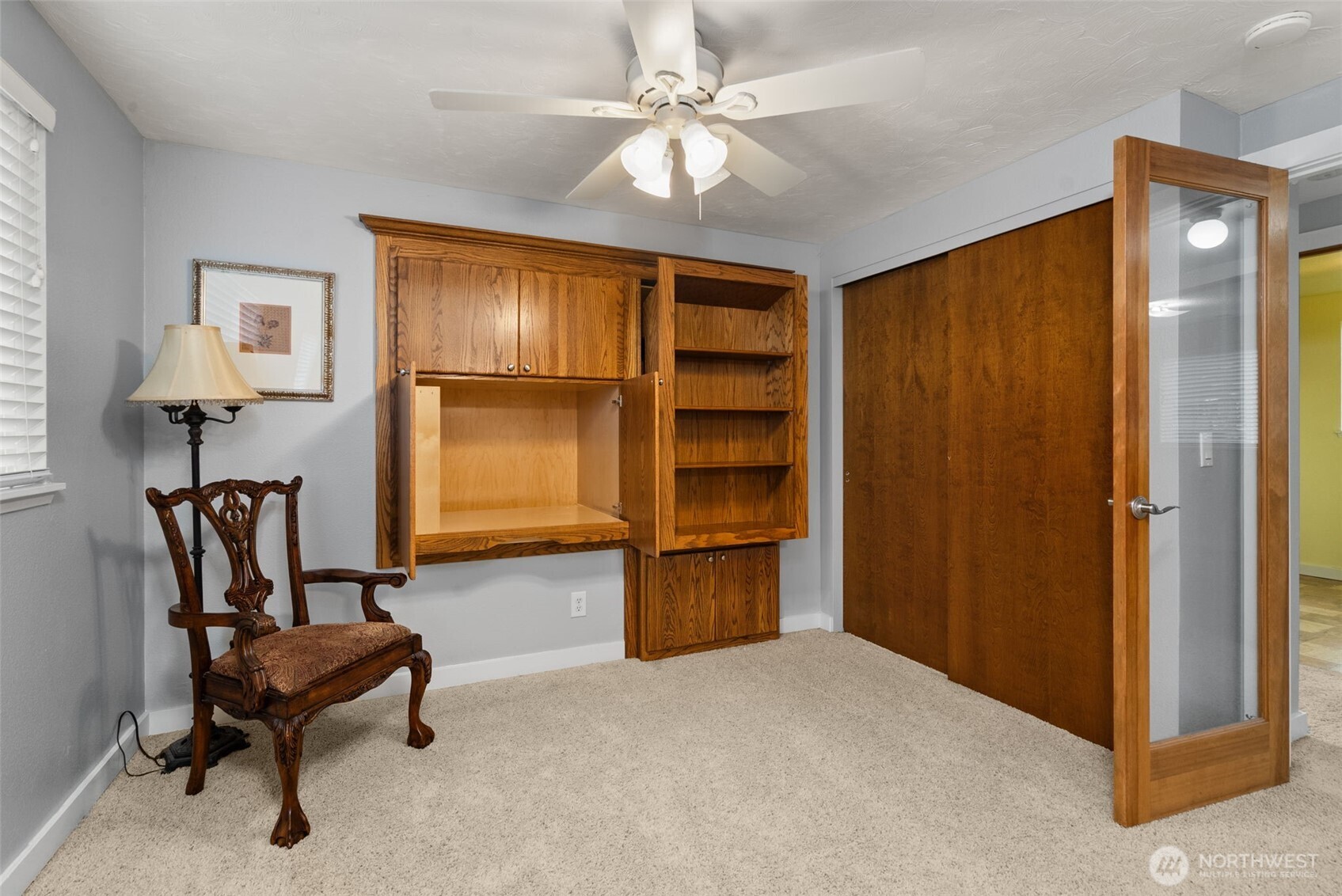 1105 Irving Street Southwest Tumwater, WA 98512 - Photo 22 of 38 a bedroom with furniture and window