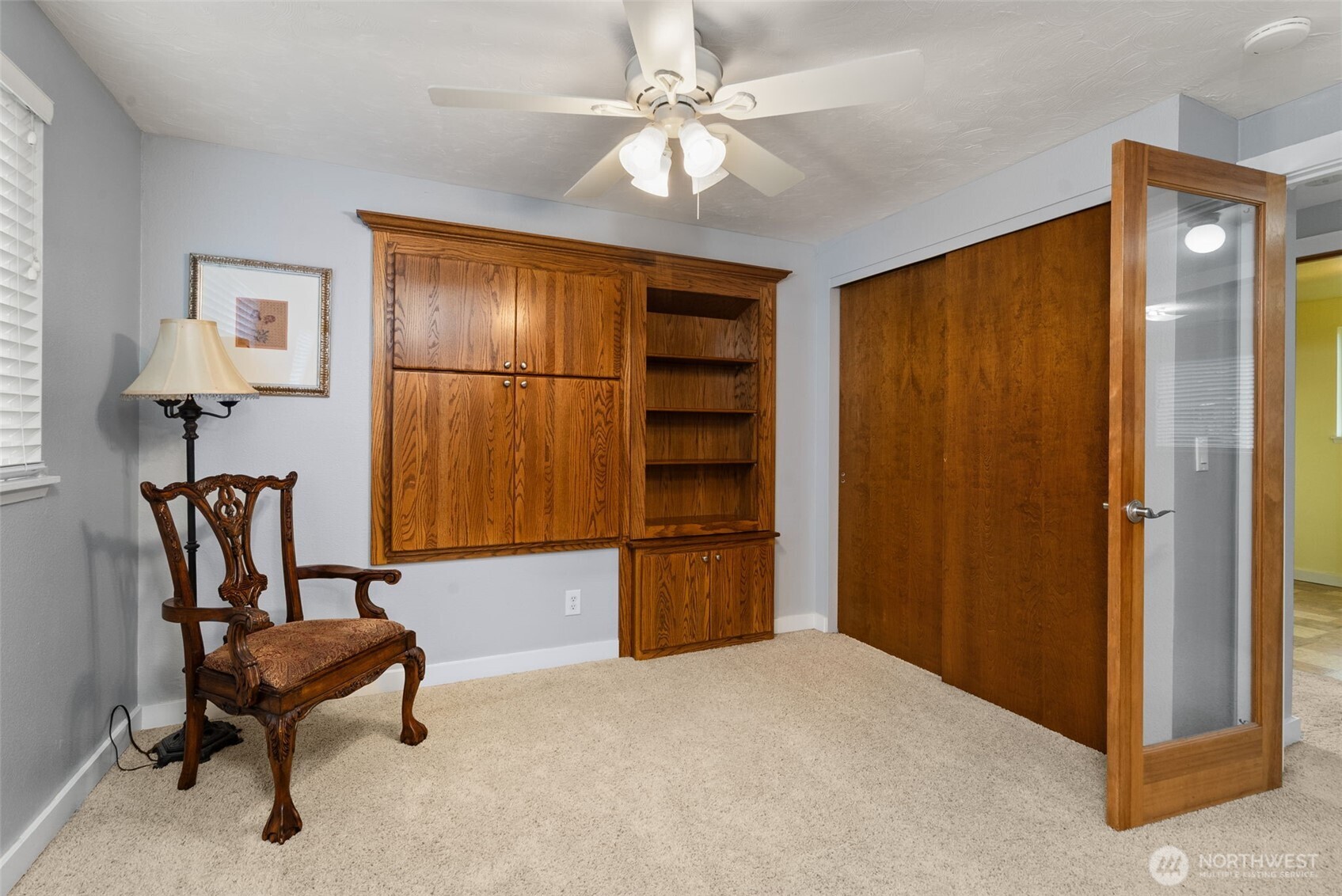 1105 Irving Street Southwest Tumwater, WA 98512 - Photo 23 of 38 a bedroom with furniture and window