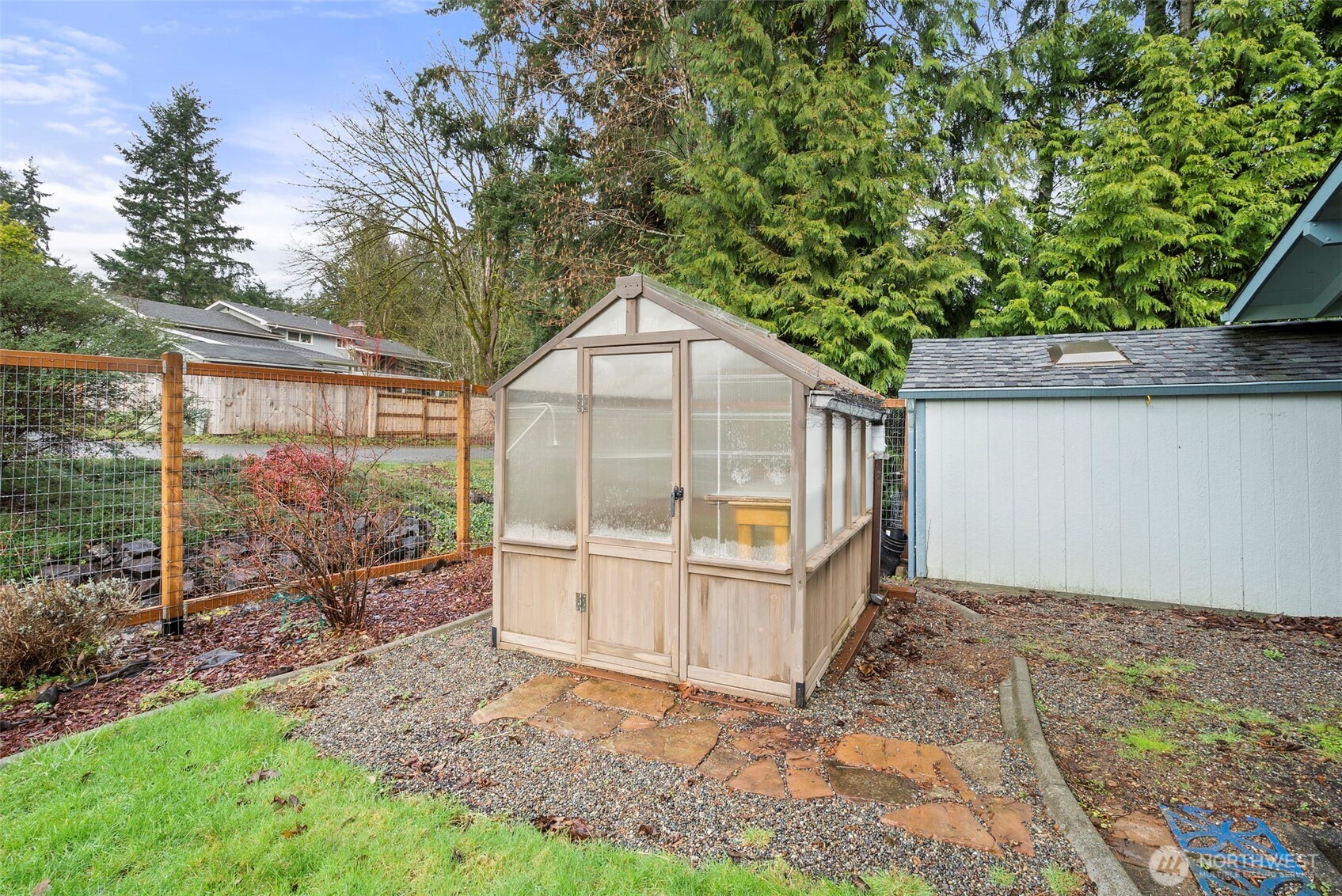 1105 Irving Street Southwest Tumwater, WA 98512 - Photo 31 of 38 a view of backyard with green space