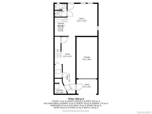 a picture of a wall with a white wall