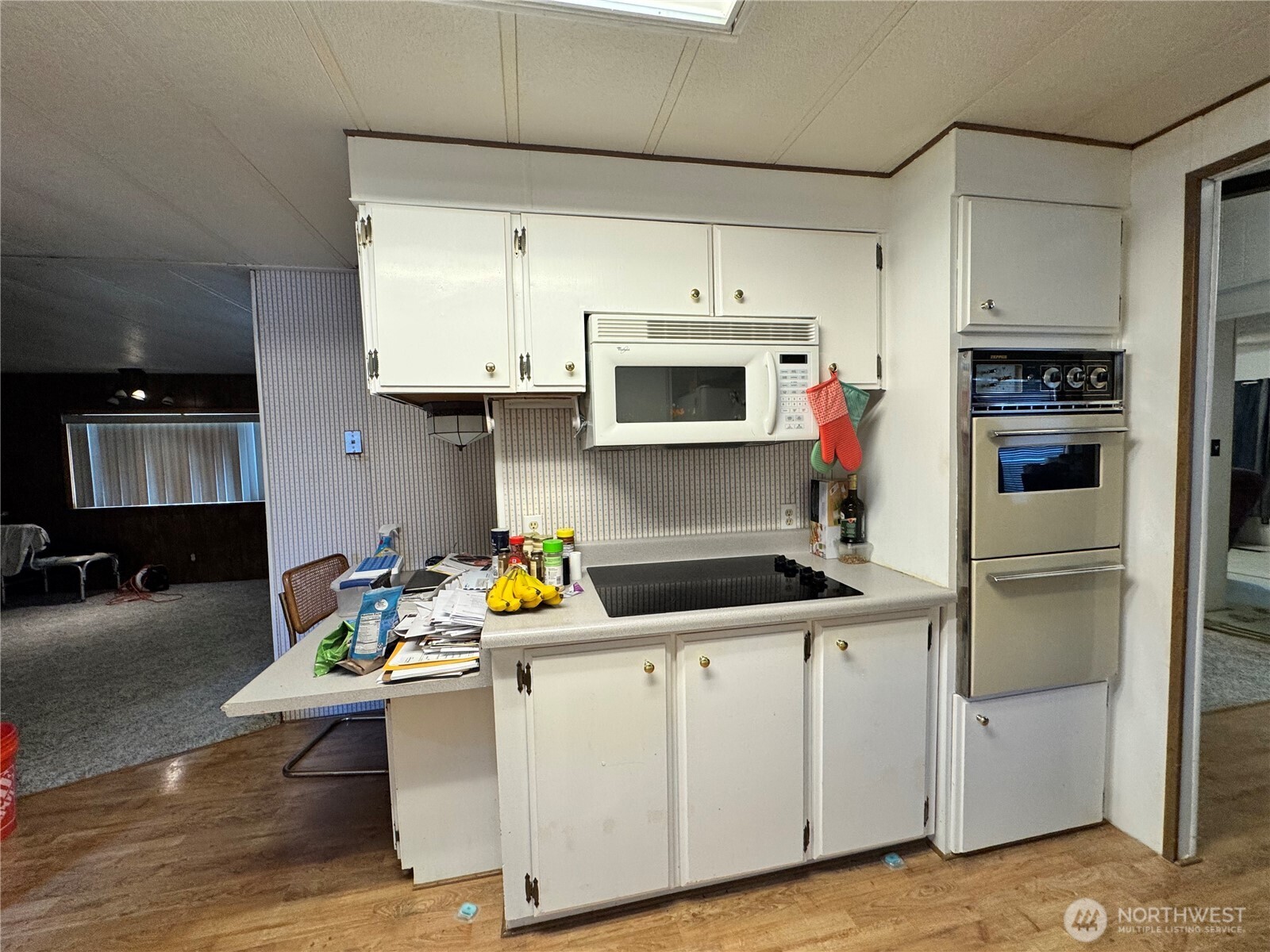 5600 Mt Solo Road, Unit 162 Longview, WA 98632 - Photo 15 of 20 a kitchen with a sink appliances and cabinets