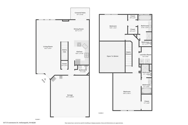 $219,900 | 5673 Brownstone Drive, Unit 5673, Indianapolis, IN 46220