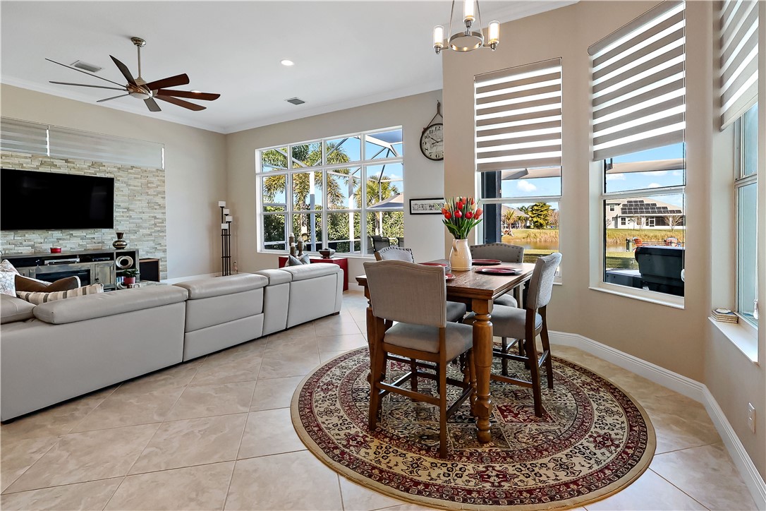 607 Yearling Trail Sebastian, FL 32958 - Photo 22 of 33 a living room with furniture and a flat screen tv