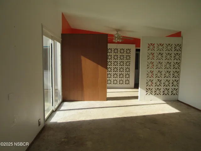 a view of front door