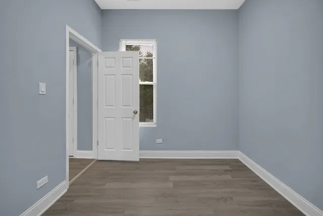 a view of empty room