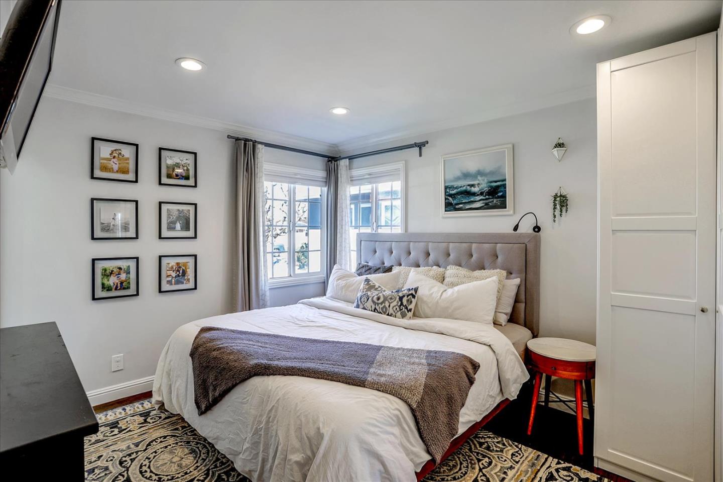 1220 Redcliff Drive San Jose, CA 95118 - Photo 25 of 39 a bedroom with bed and a window