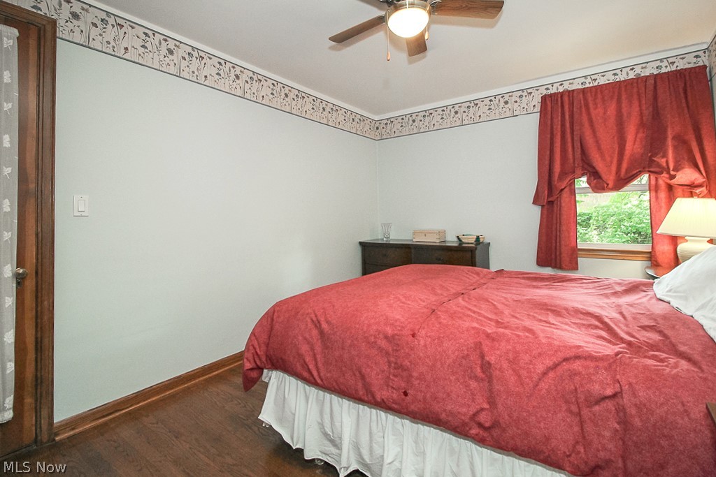 3849 Bainbridge Road Cleveland Heights, OH 44118 - Photo 17 of 25 Master bedroom with pristine hardwood floors.