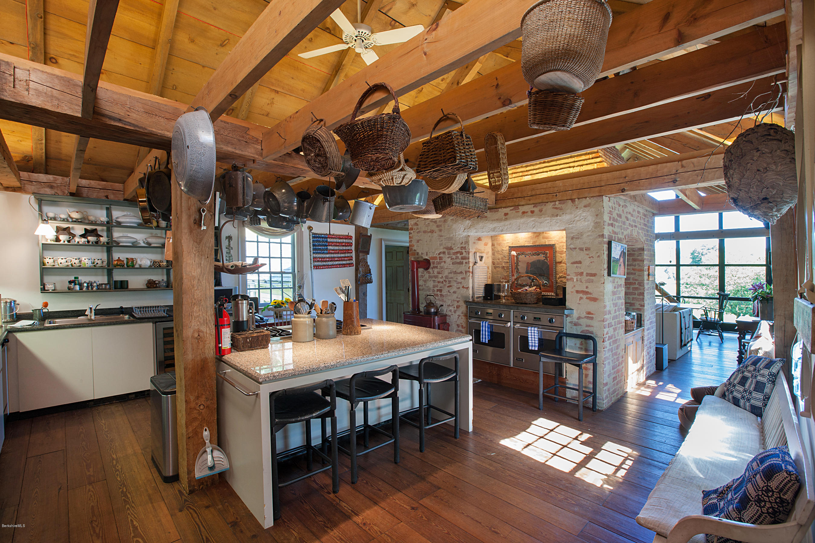 795 Rannapo Road Sheffield, MA 01257 - Photo 24 of 50 Kitchen- River Room