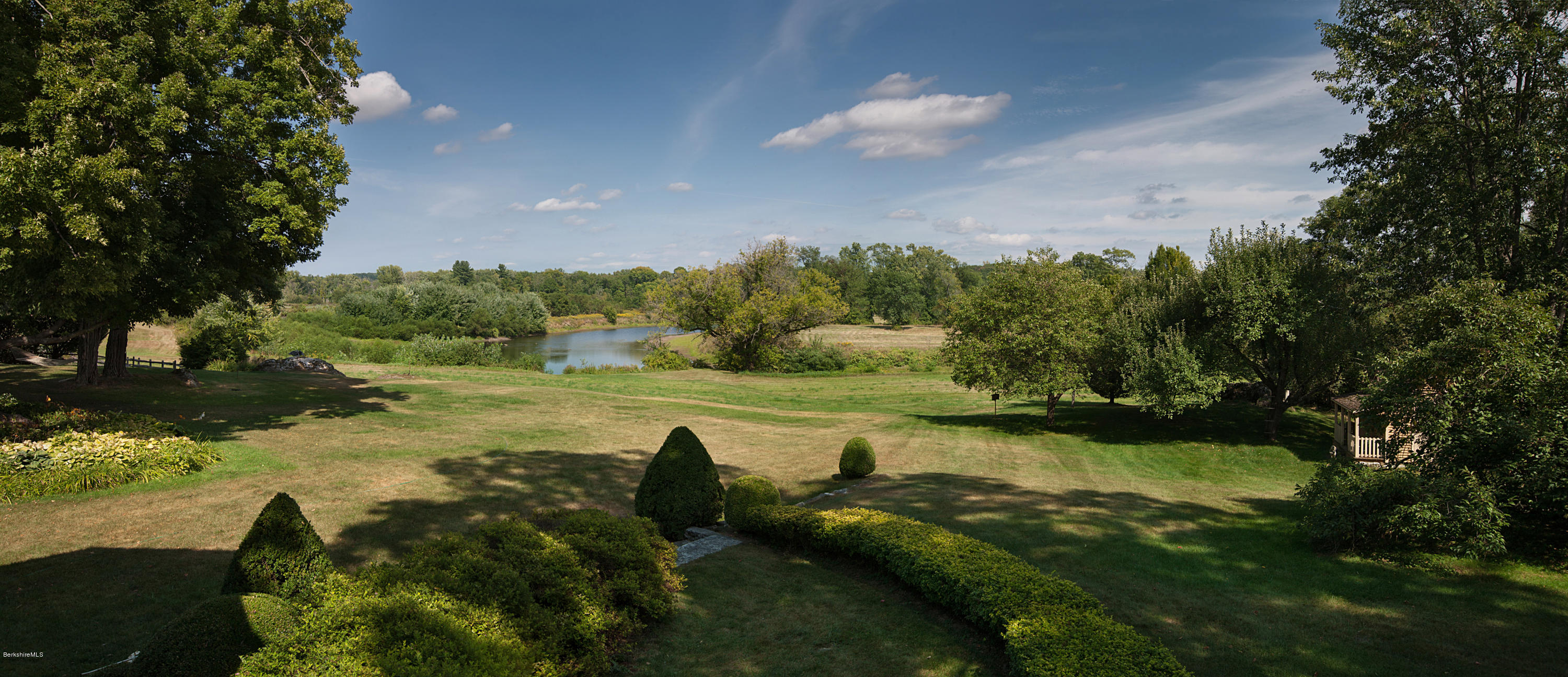 795 Rannapo Road Sheffield, MA 01257 - Photo 50 of 50 Well manicured grounds--looking east