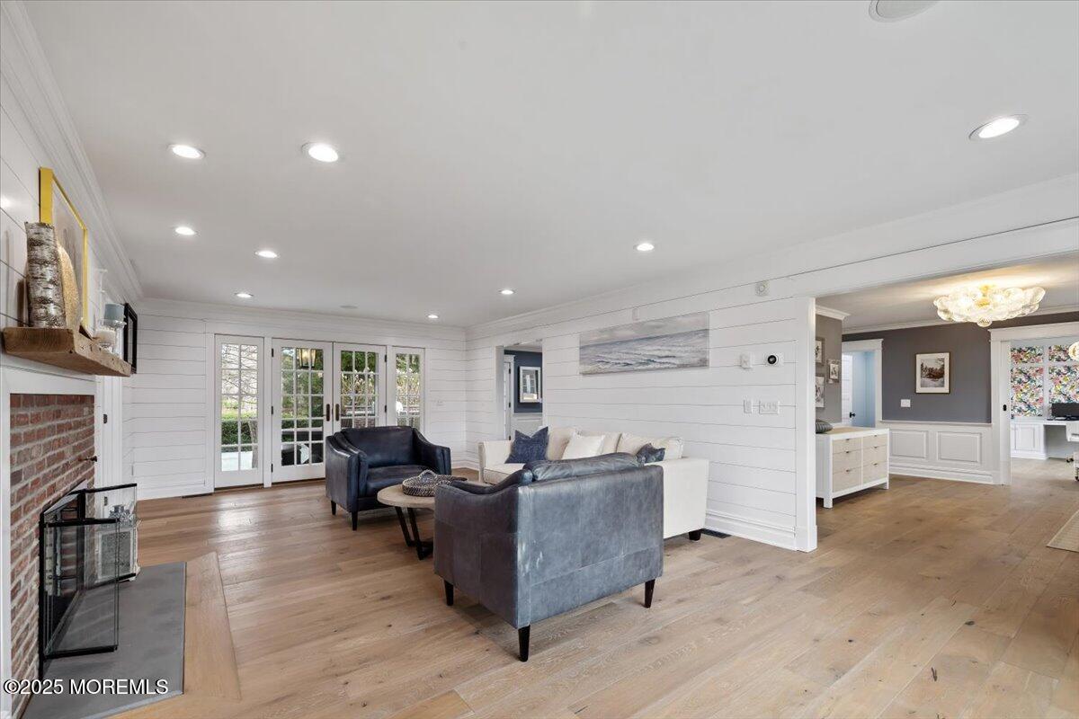 4 Broadmoor Drive Rumson, NJ 07760 - Photo 13 of 52 a living room with furniture and a fireplace