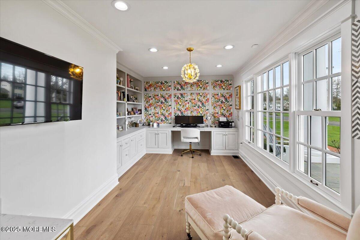 4 Broadmoor Drive Rumson, NJ 07760 - Photo 4 of 52 a living room with furniture and a large window