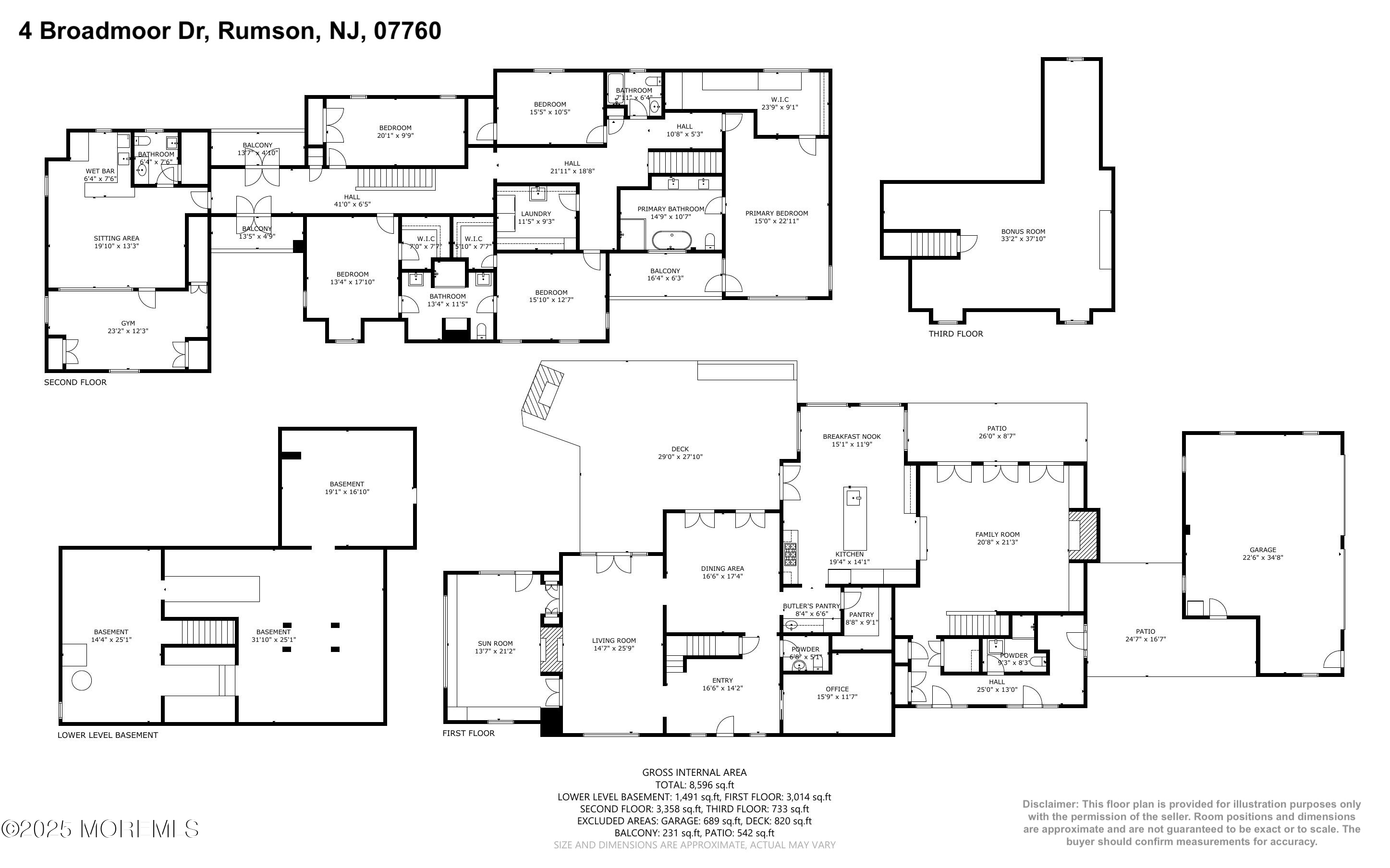 4 Broadmoor Drive Rumson, NJ 07760 - Photo 52 of 52 a black and white photo of a painting