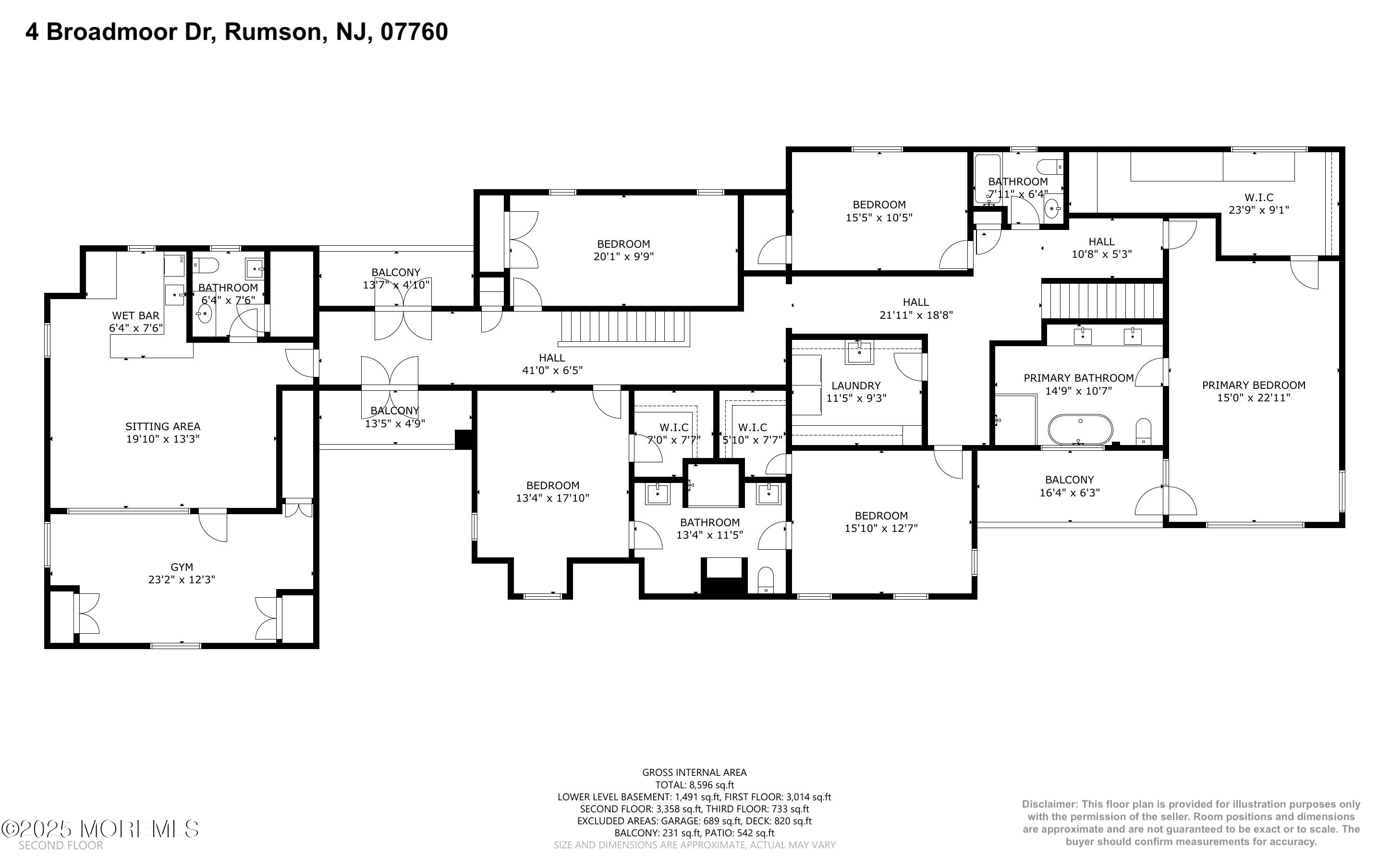 4 Broadmoor Drive Rumson, NJ 07760 - Photo 50 of 52 a black and white photo of a picture