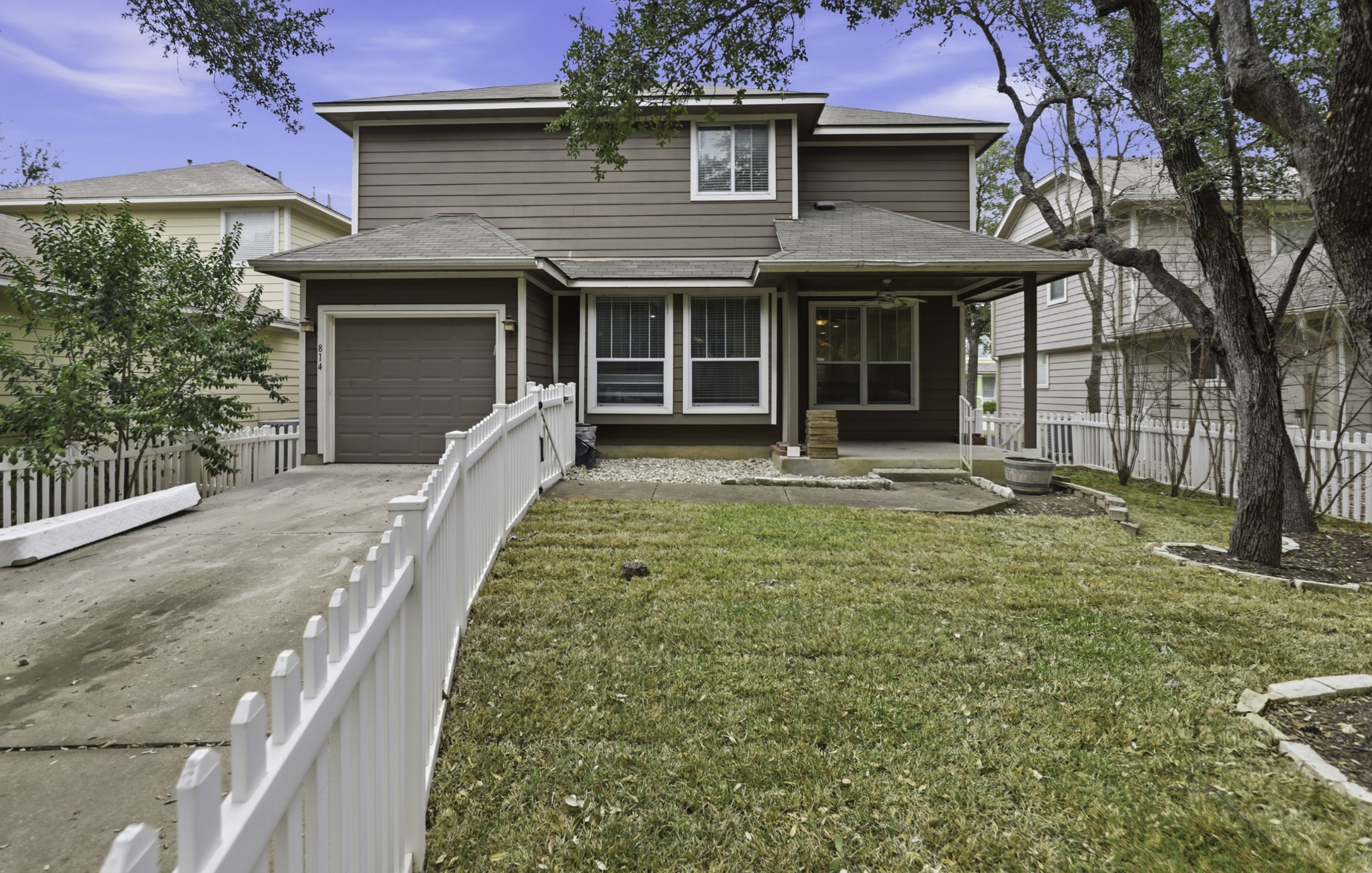 814 Bogart Road Cedar Park, TX 78613 - Photo 24 of 25 front view of a house with a yard
