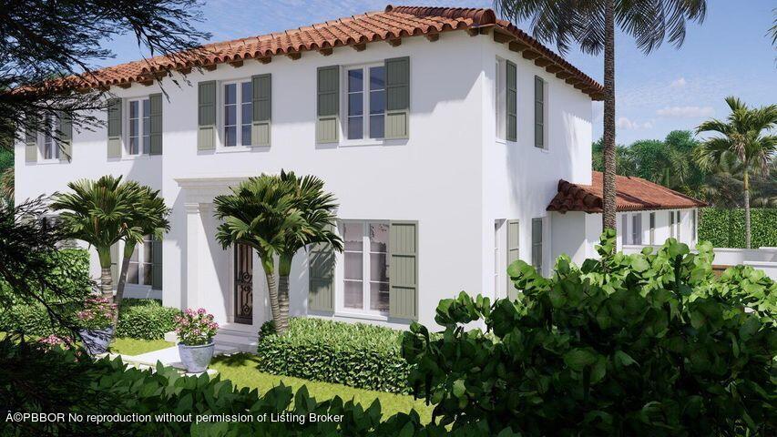 225 Wells Road Palm Beach, FL 33480 - Photo 6 of 12 a front view of house and yard with green space