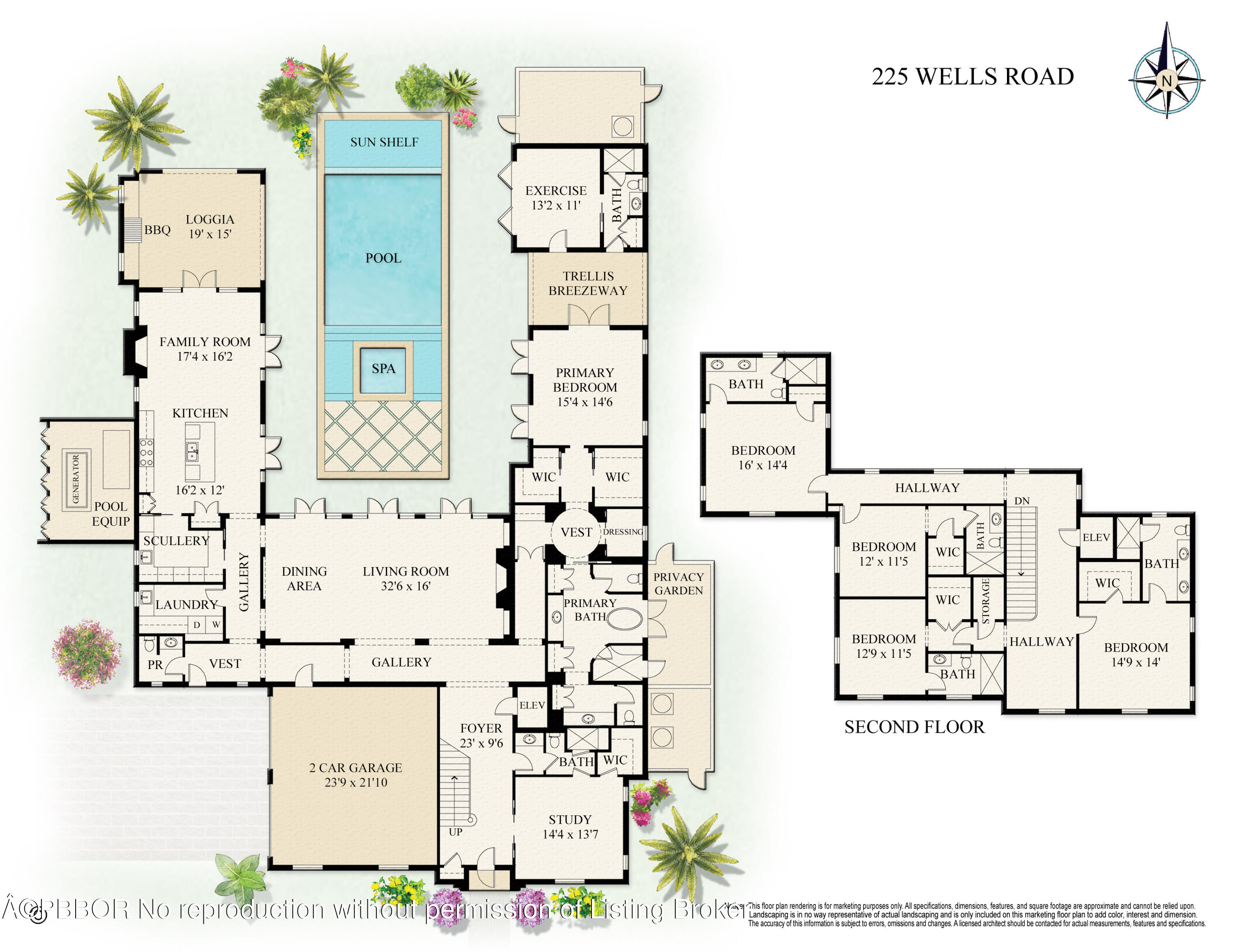 225 Wells Road Palm Beach, FL 33480 - Photo 9 of 12