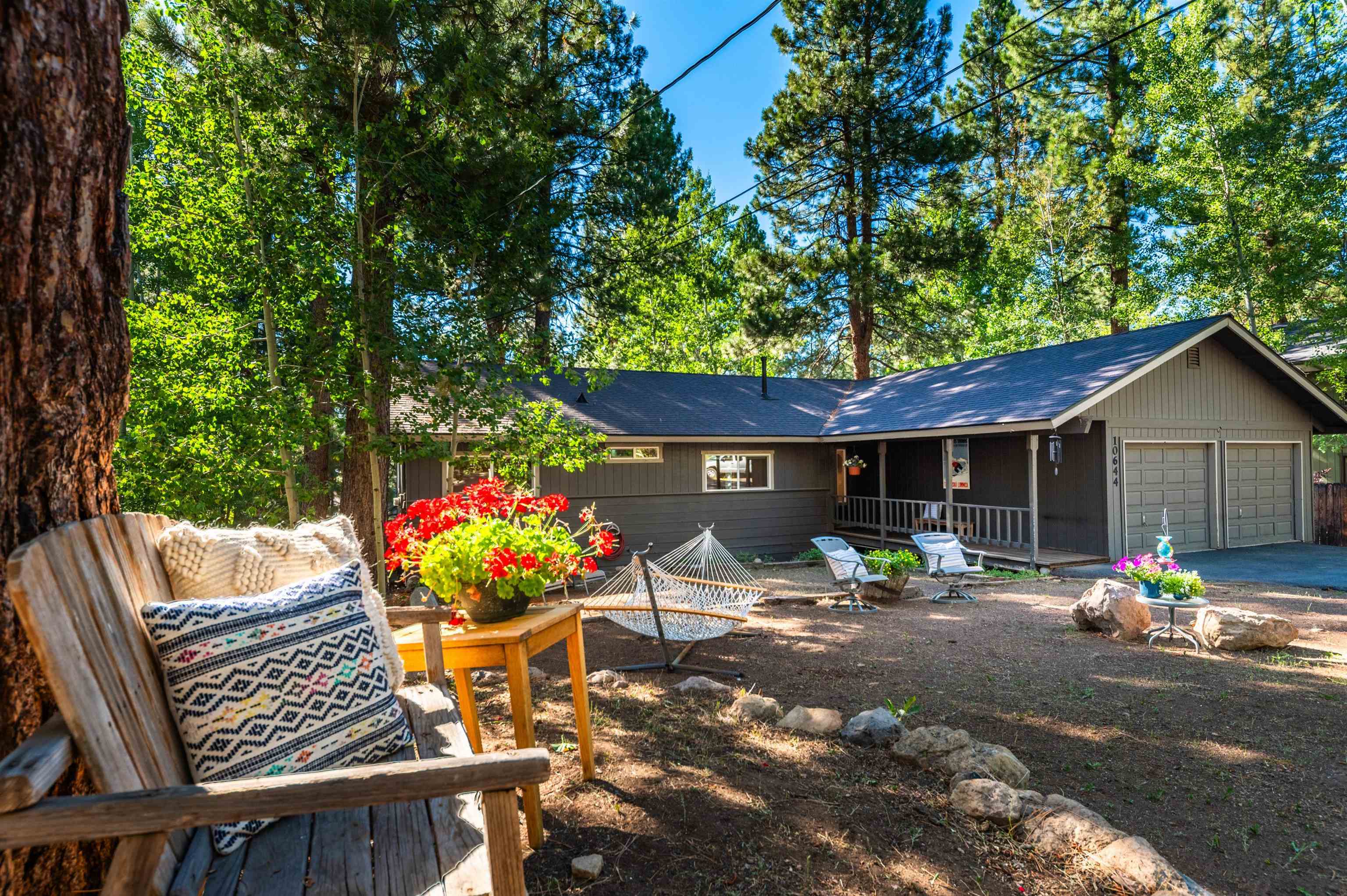 10644 Codogan Street Truckee, CA 96161 - Photo 1 of 28 a front view of a house with patio