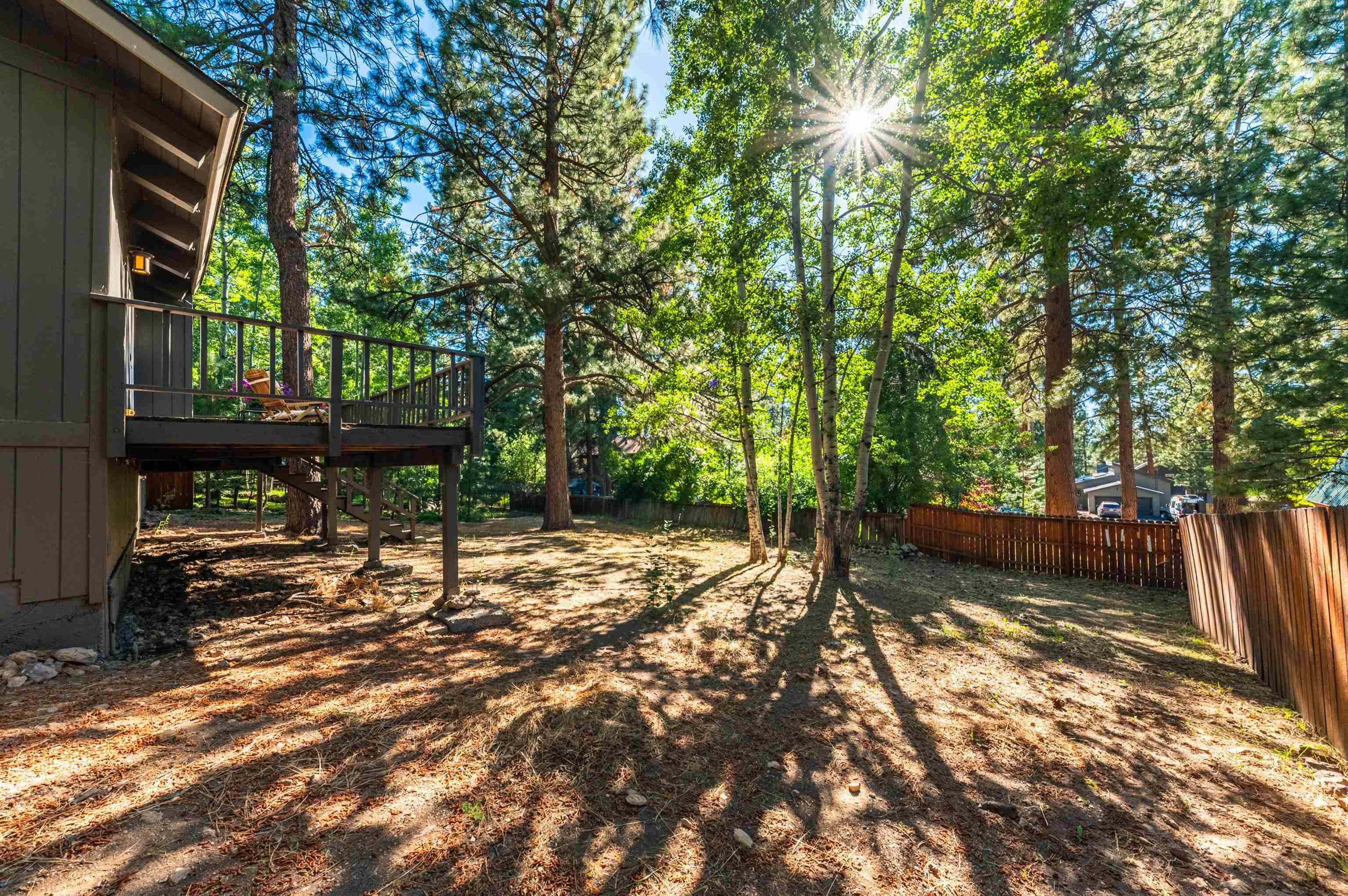 10644 Codogan Street Truckee, CA 96161 - Photo 26 of 28 a view of a yard with a tree