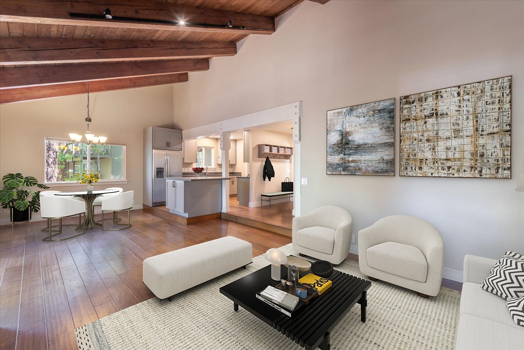 10644 Codogan Street Truckee, CA 96161 - Photo 6 of 28 a living room with furniture and wooden floor