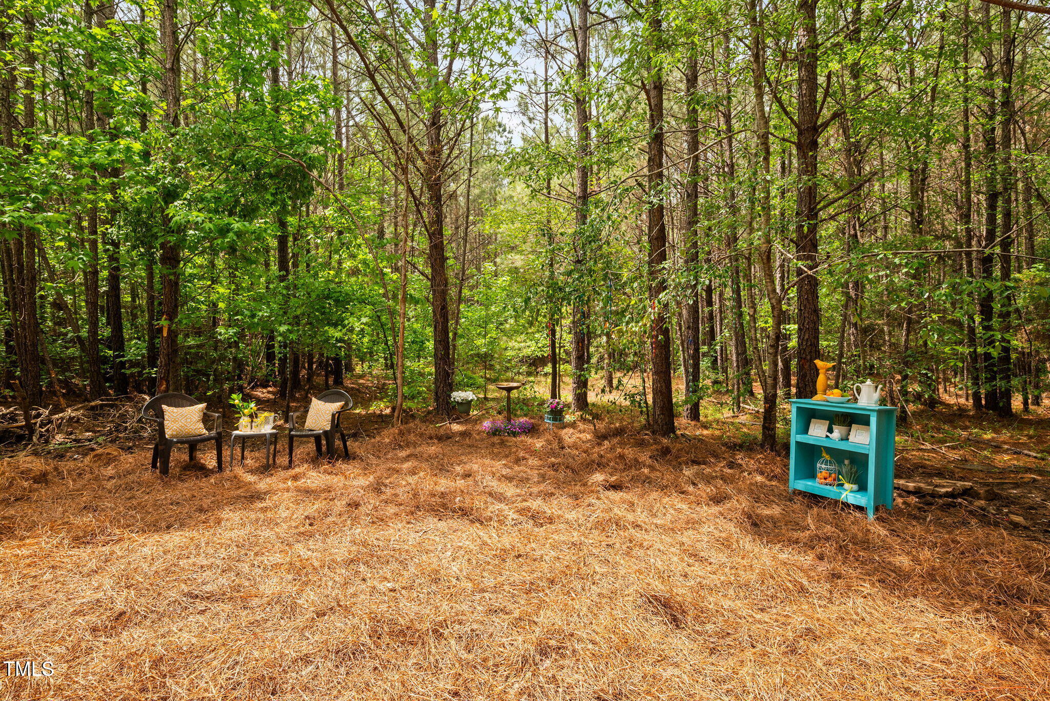 0 South Plank (track 2) Road Sanford, NC 27330 - Photo 9 of 38 a view of a bench in a backyard