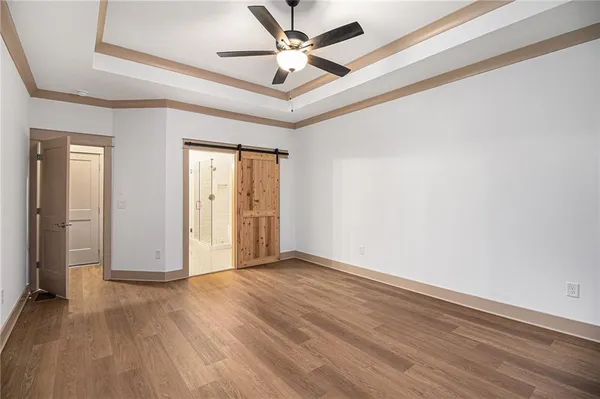 wooden floor in an empty room