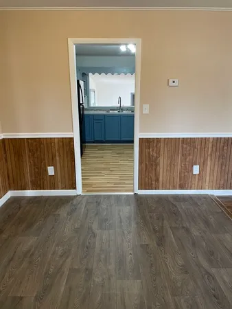 a view of wooden floor