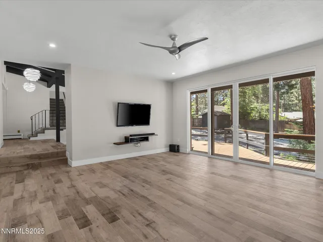 a view of front door with washer and dryer