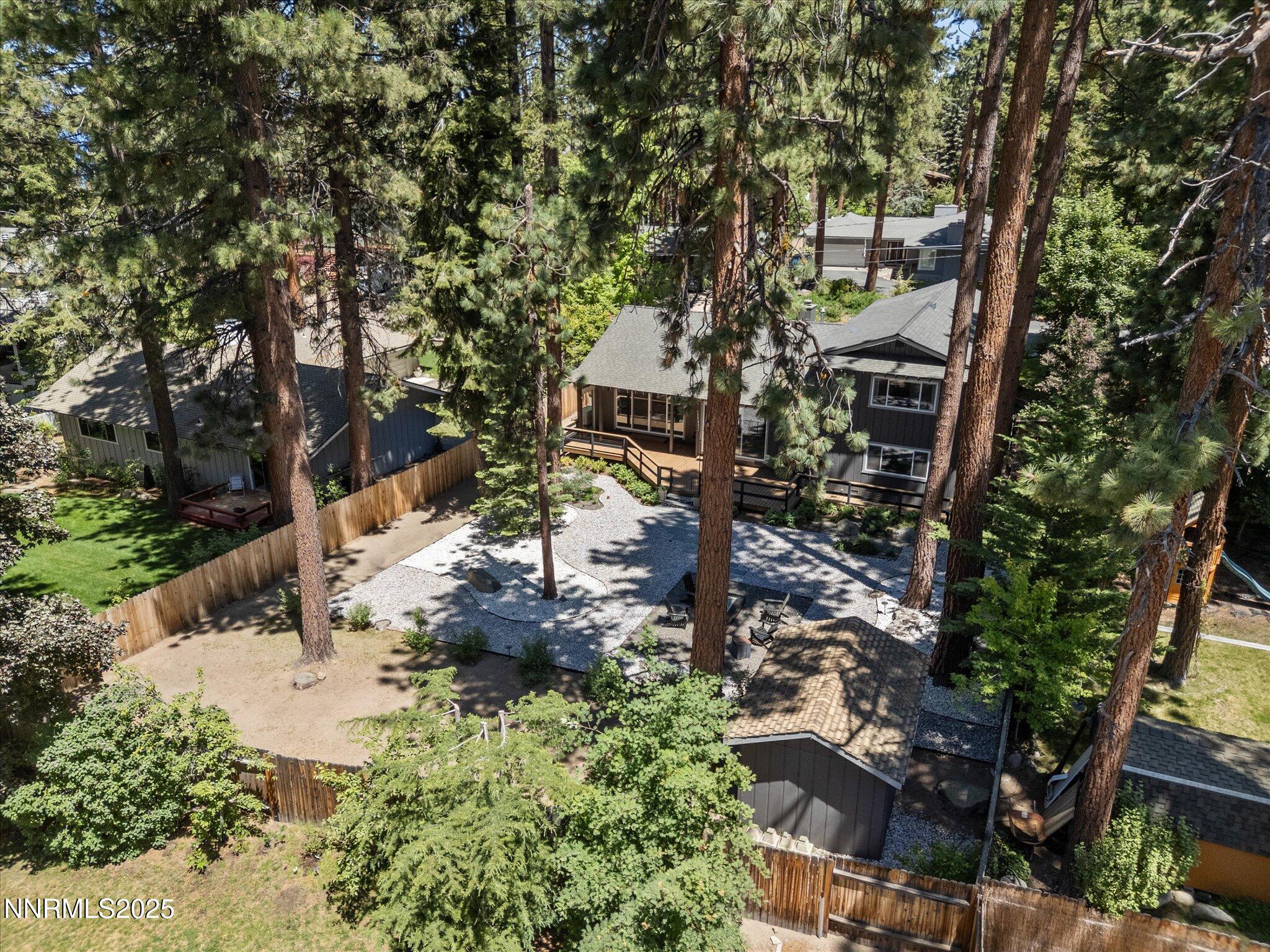 189 Ray Way Zephyr Cove, NV 89448 - Photo 60 of 71 a view of a house with a yard