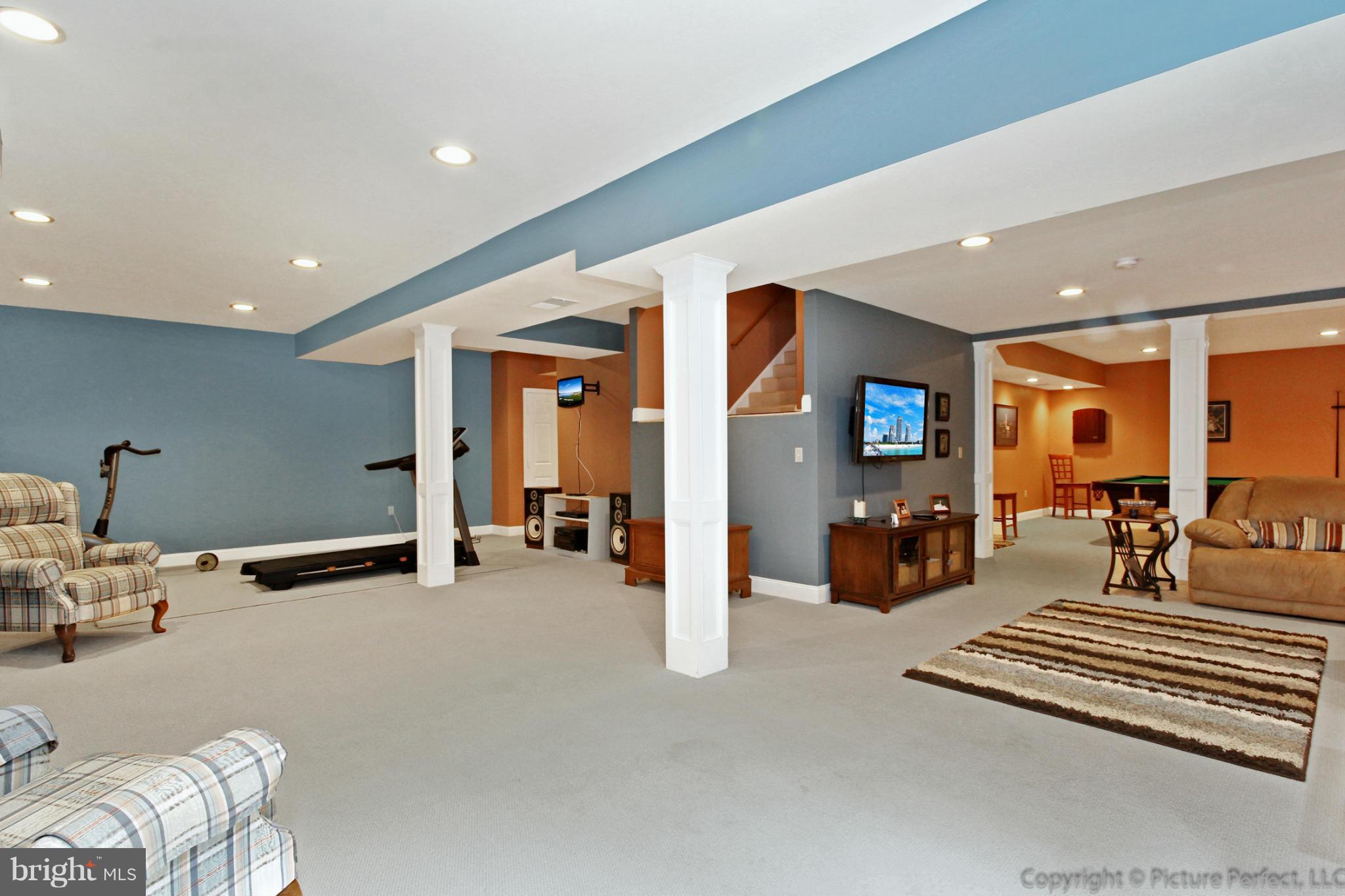 6668 Detrick Road Mount Airy, MD 21771 - Photo 24 of 30 Fully Finished Lower Level Rec Room
