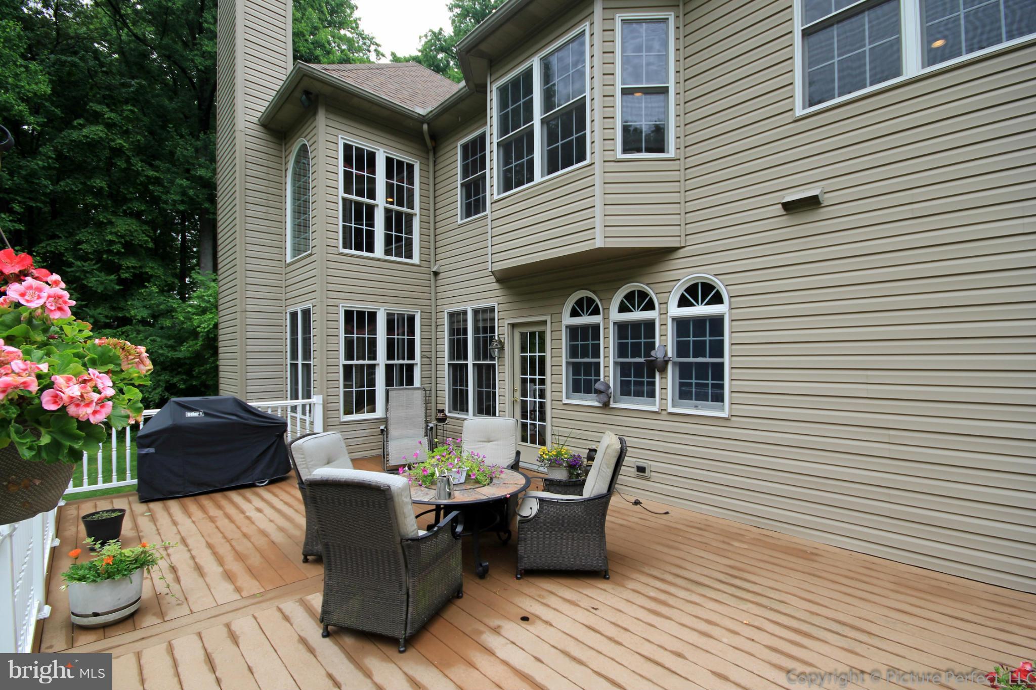 6668 Detrick Road Mount Airy, MD 21771 - Photo 27 of 30 Spacious Deck Overlooking Backyard