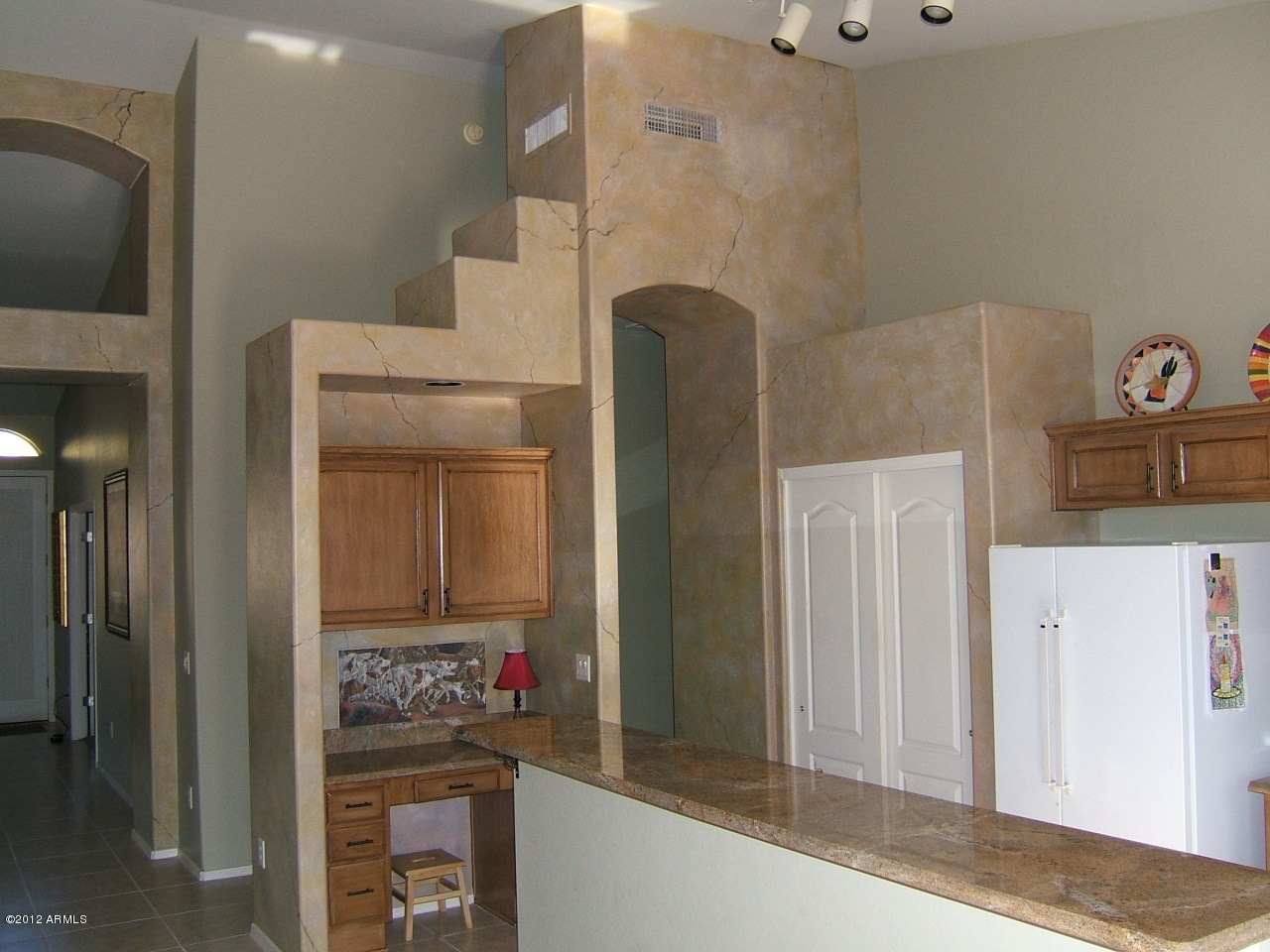 7703 East Sayan Street Mesa, AZ 85207 - Photo 42 of 55 Kitchen Vaulted Ceilings